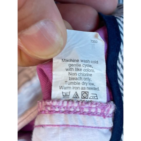 J. Crew Womens Broken-In Chino Shorts 100% Cotton Mid Rise Purple Pink Size 2 - Picture 8 of 8